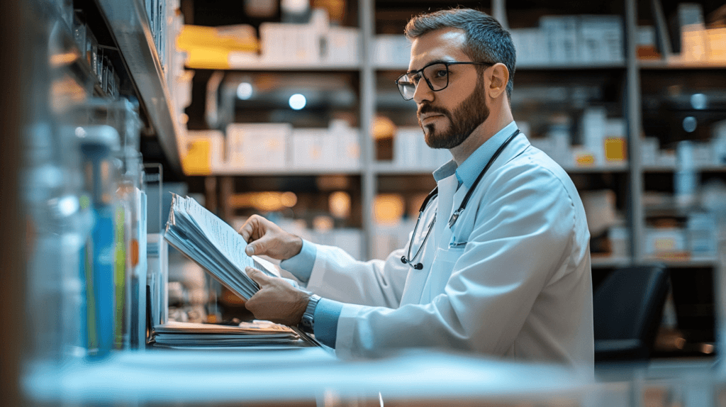 halatmedya_A_doctor_in_a_clinics_back_room_medical_files_at_h_753c6574-b4c4-4bc7-b9e4-ab2c6393db48_3