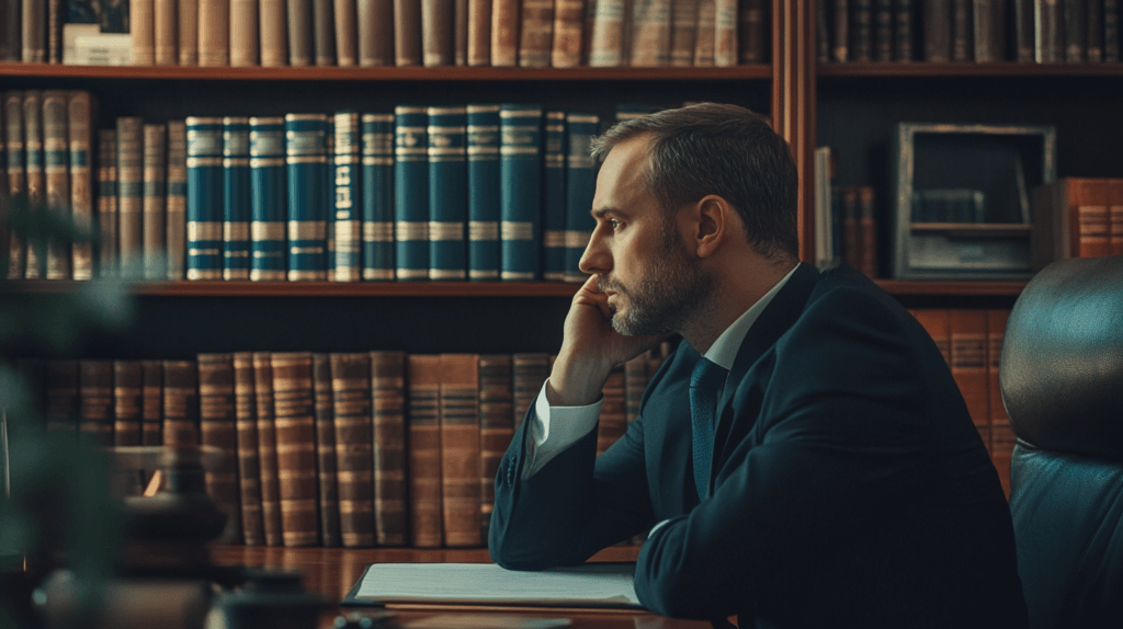 halatmedya_A_lawyer_in_a_quiet_office_law_books_on_a_shelf_po_0887bfc2-404d-4575-8215-cd9c74224ab5_2