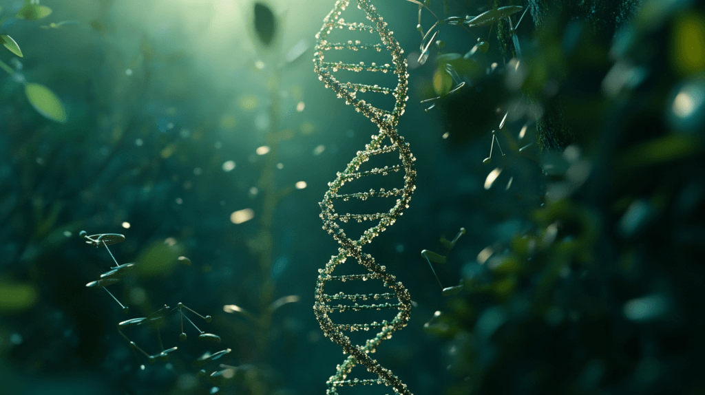 halatmedya_A_luminous_DNA_double_helix_suspended_in_a_soft_gr_48f83462-47bc-4ad3-a2d2-70c51156cc50_0