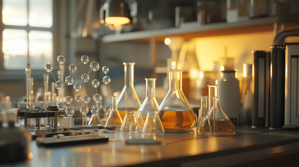 halatmedya_A_warm-lit_laboratory_bench_with_crystal_flasks_be_11e1896d-a6c5-4486-8434-5195e38dd82e_0
