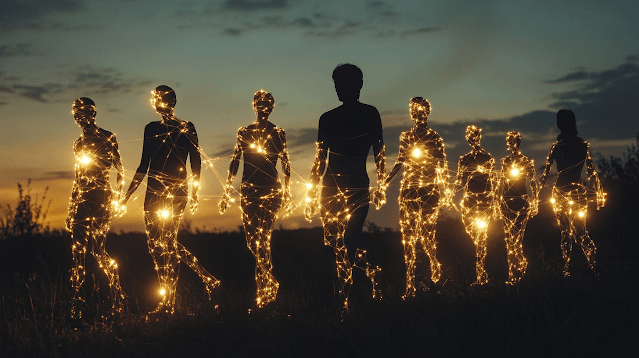halatmedya_Silhouettes_of_people_connected_by_glowing_threads_ab1c0072-b285-4944-ae14-5a8382ea1a49_1